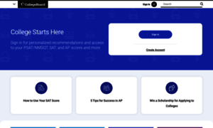 Student.collegeboard.org thumbnail