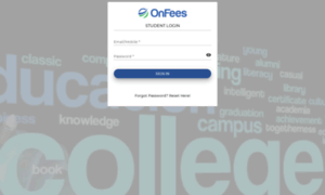 Student.onfees.com thumbnail