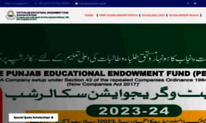Student.peef.org.pk thumbnail