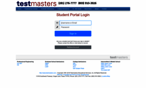 Student.testmasters.com thumbnail