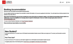 Studentaccommodation.lse.ac.uk thumbnail