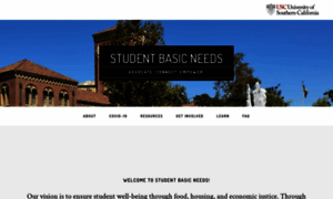 Studentbasicneeds.usc.edu thumbnail