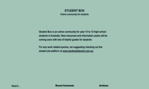 Studentbox.com.au thumbnail