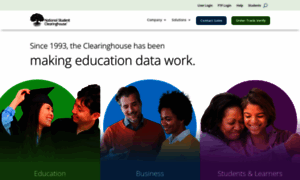 Studentclearinghouse.org thumbnail