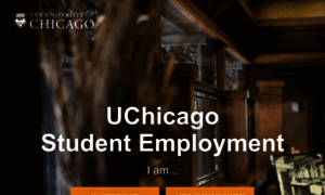 Studentemployment.uchicago.edu thumbnail