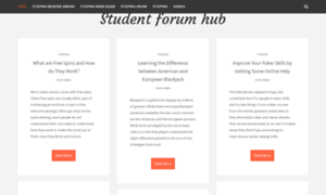 Studentforumhub.com thumbnail