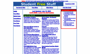 Studentfreestuff.com thumbnail