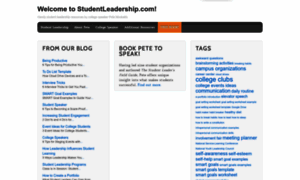 Studentleadership.com thumbnail