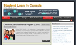 Studentloanincanada.com thumbnail