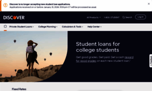 Studentloans.discover.com thumbnail