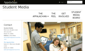 Studentmedia.appstate.edu thumbnail