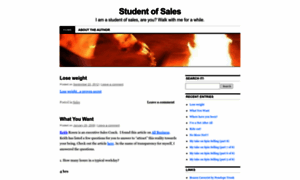 Studentofsales.wordpress.com thumbnail