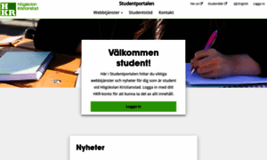 Studentportal.hkr.se thumbnail