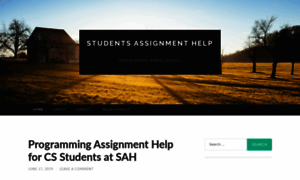 Studentsassignmenthelpblog.wordpress.com thumbnail