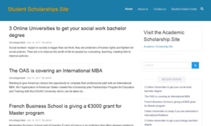 Studentscholarships.site thumbnail