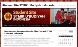 Studentsite.stmikubudiyah.ac.id thumbnail