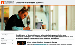 Studentsuccess.utk.edu thumbnail