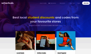 Studentwowdeals.com thumbnail