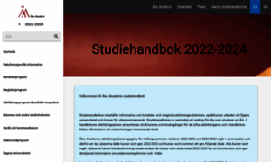 Studiehandboken.abo.fi thumbnail