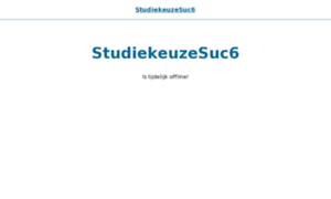 Studiekeuzesuc6.nl thumbnail