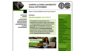 Studienangebot.uni-halle.de thumbnail