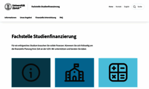 Studienfinanzierung.uzh.ch thumbnail