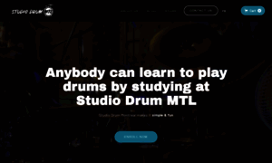 Studiodrummontreal.com thumbnail