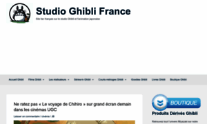 Studioghibli.fr thumbnail