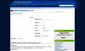 Studioline-web-designer.win7dwnld.com thumbnail
