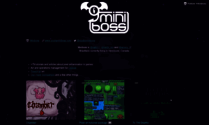 Studiominiboss.itch.io thumbnail