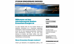 Studium-erneuerbare-energien.de thumbnail