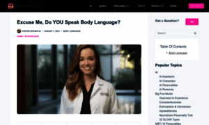 Study-body-language.com thumbnail