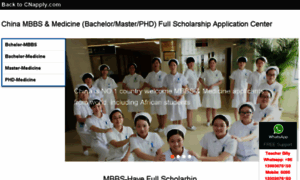 Study-in-china-mbbs-scholarship.cnapply.com thumbnail