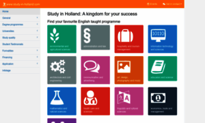 Study-in-holland.com thumbnail