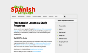 Study-spanish-language.com thumbnail