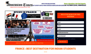 Studyinfrance.admissiontimes.com thumbnail