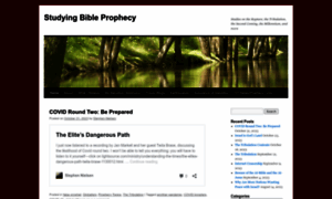 Studyingbibleprophecy.wordpress.com thumbnail