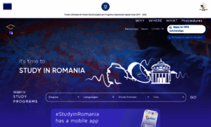 Studyinromania.gov.ro thumbnail