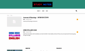 Studynotes.xyz thumbnail