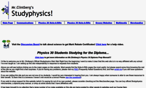 Studyphysics.ca thumbnail