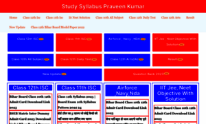 Studysyllabuspraveenkumar.com thumbnail