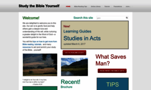 Studythebibleyourself.com thumbnail