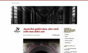 Stuetzendergesellschaft.wordpress.com thumbnail