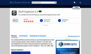 Stuff-organizer.software.informer.com thumbnail