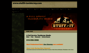 Stuffit-taxidermy.com thumbnail