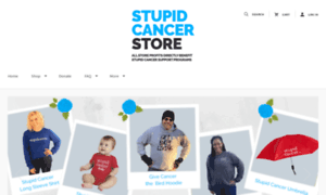 Stupidcancerstore.org thumbnail