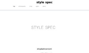 Style-spec.co.jp thumbnail