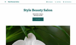 Stylebeautysalon.business.site thumbnail