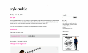 Stylecuddle.blogspot.com thumbnail