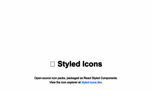 Styled-icons.js.org thumbnail